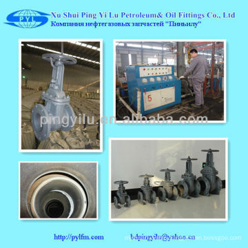 ct20 gate valves with gear operation
